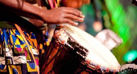 African Drummer Image